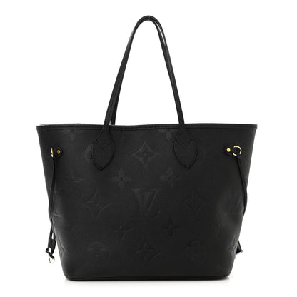 Louis Vuitton Empreinte Monogram Giant Neverfull MM Black 3 of 10