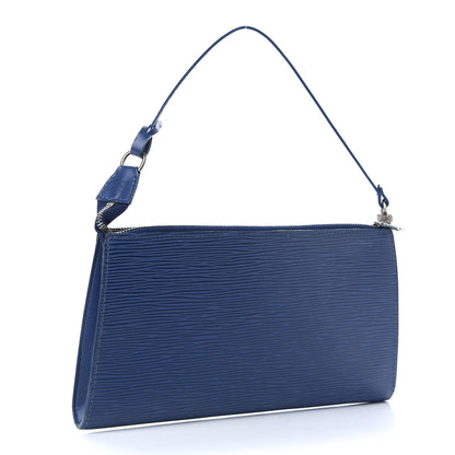 Louis Vuitton Epi Pochette Accessories 24 Myrtille 3 of 8