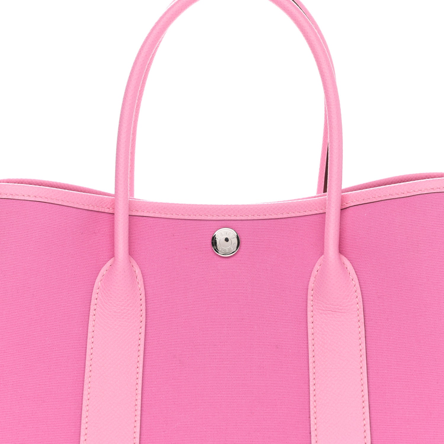 Hermes Toile Epsom Verso Garden Party 30 TPM Bubblegum Rubis 8 of 11