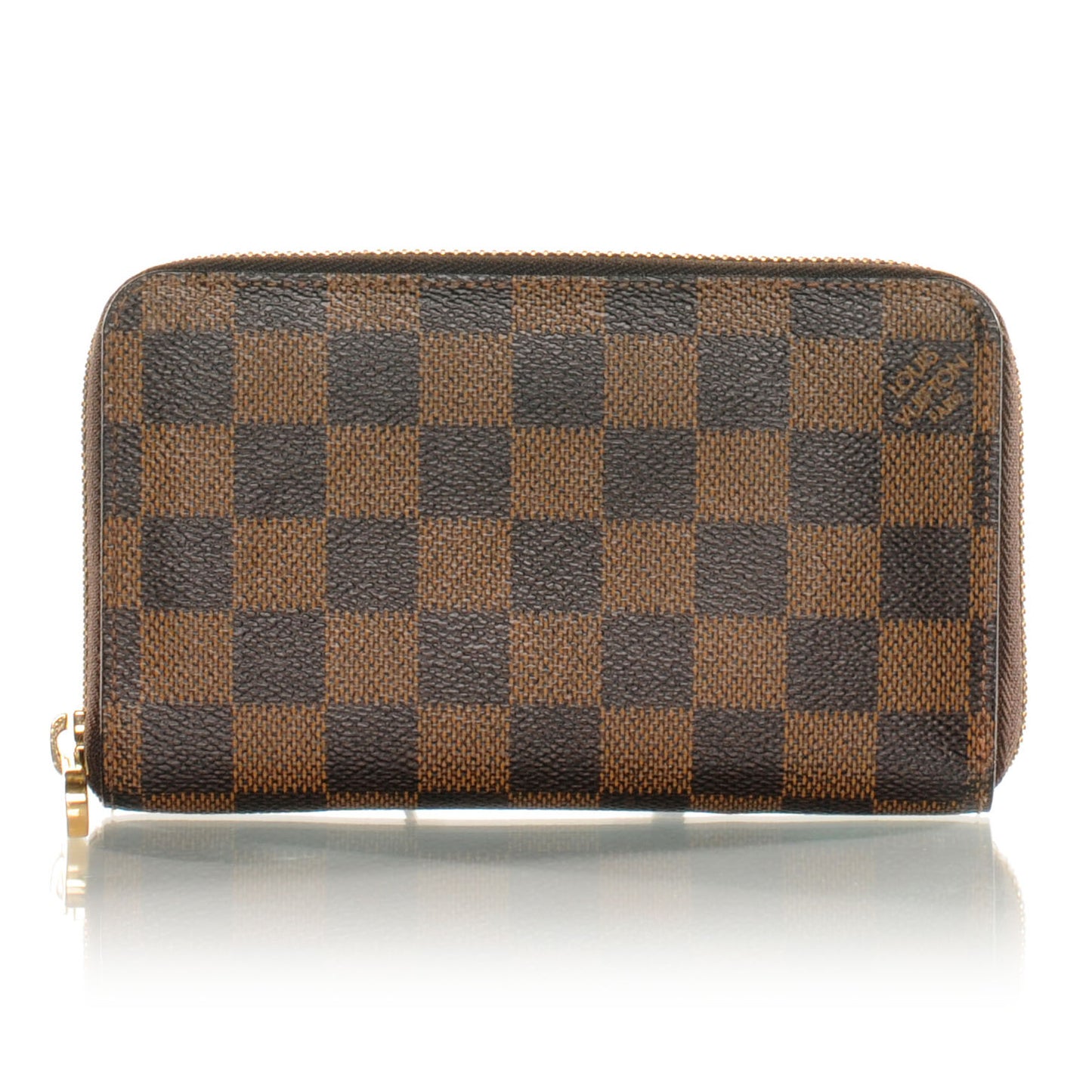 Damier Ebene Zippy Compact Wallet