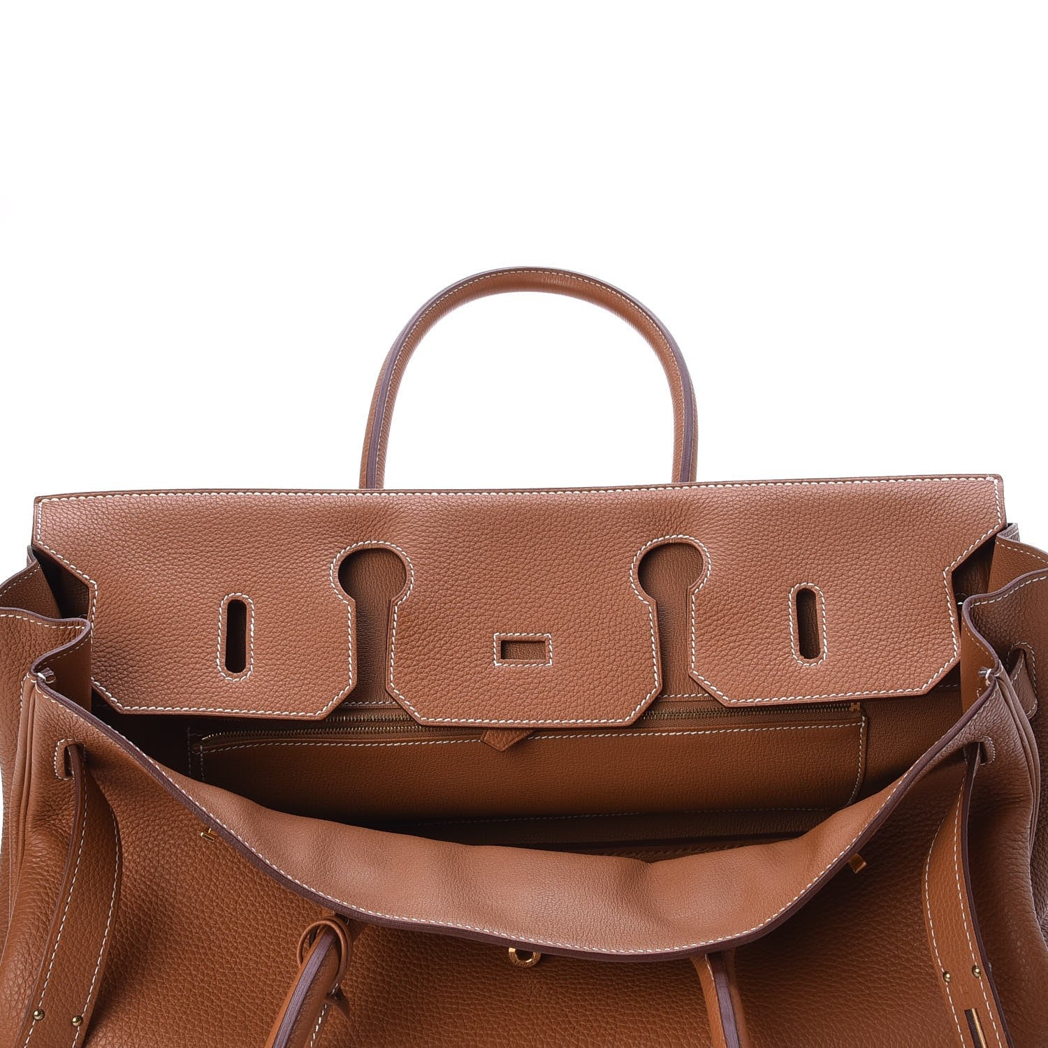 Hermes Togo JPG Shoulder Birkin II 42 Gold 24 of 35