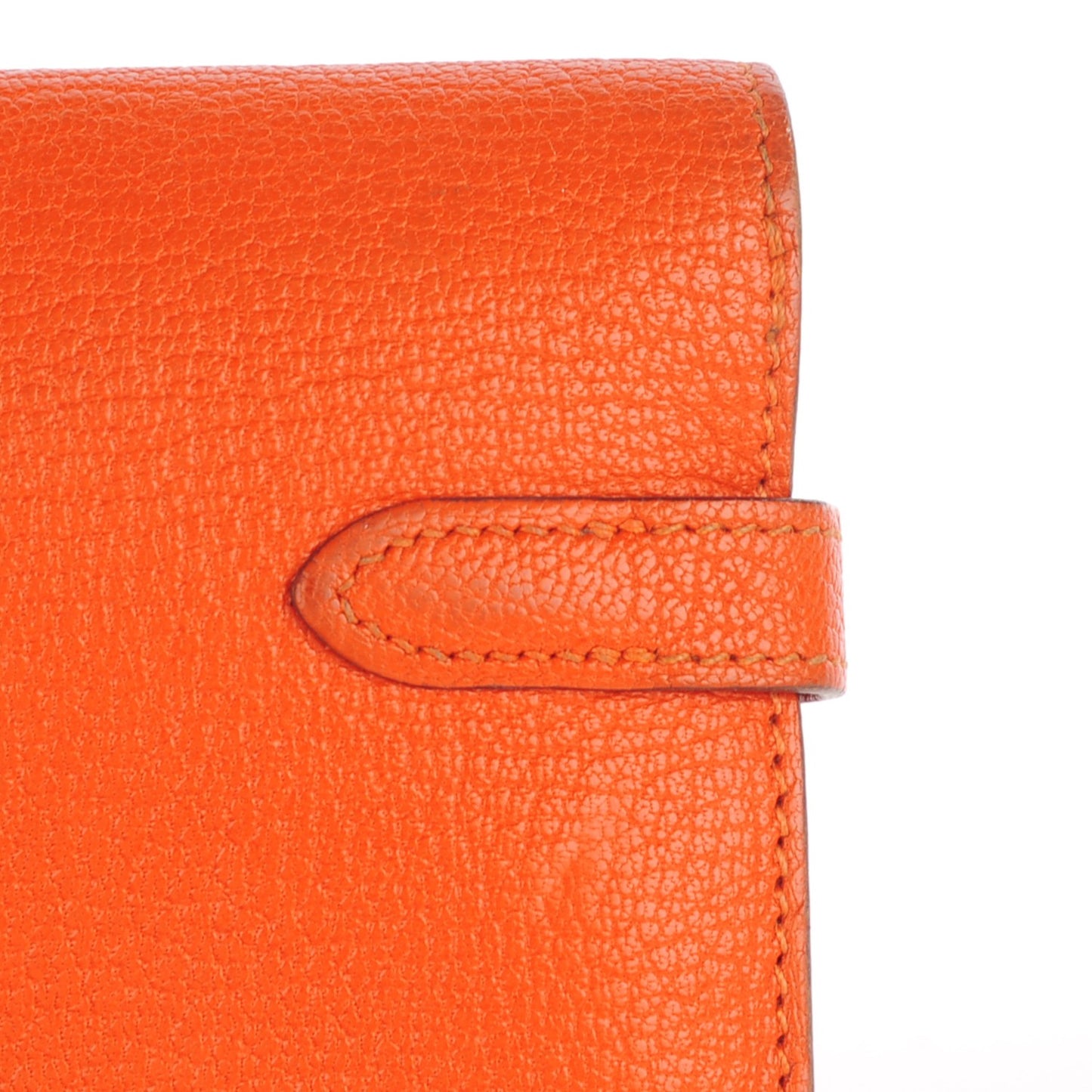 Chevre Mysore Kelly Longue Wallet Feu