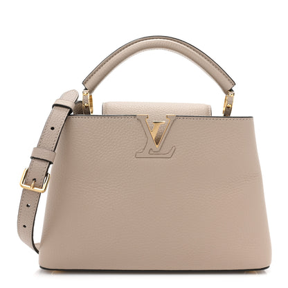 Louis Vuitton Taurillon Capucines BB Galet 1 of 10