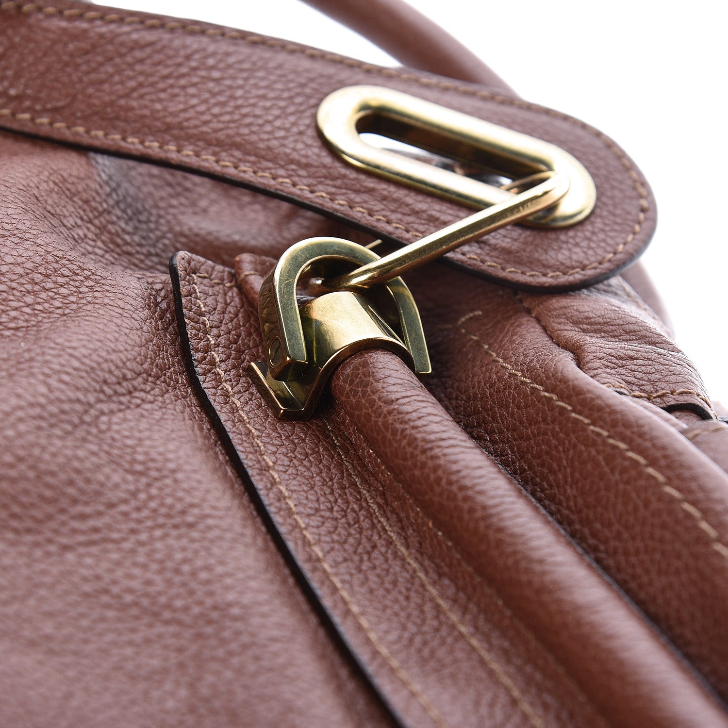 Chloe Calfskin Large Paraty Speculoos Brown 13 of 20