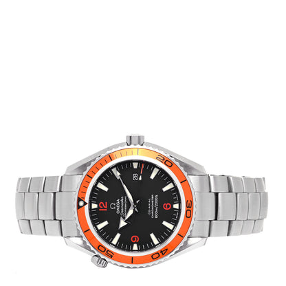 Omega Stainless Steel 45mm Seamaster Planet Ocean Automatic Watch Black 2208.50.00 2 of 5