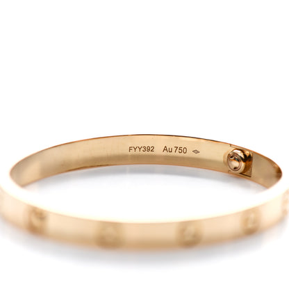 Cartier 18K Yellow Gold LOVE Bracelet 16 5 of 6