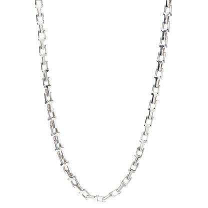 Tiffany Sterling Silver Interchangeable T Chain Necklace 5 of 9