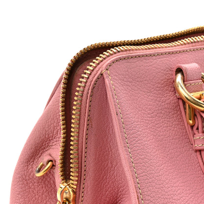 Miu Miu Goatskin Madras Bauletto Peonia 14 of 18