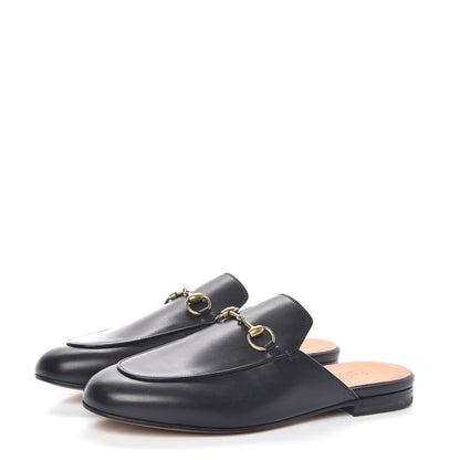 Gucci Calfskin Womens Princetown Slippers 37 Black 3 of 9