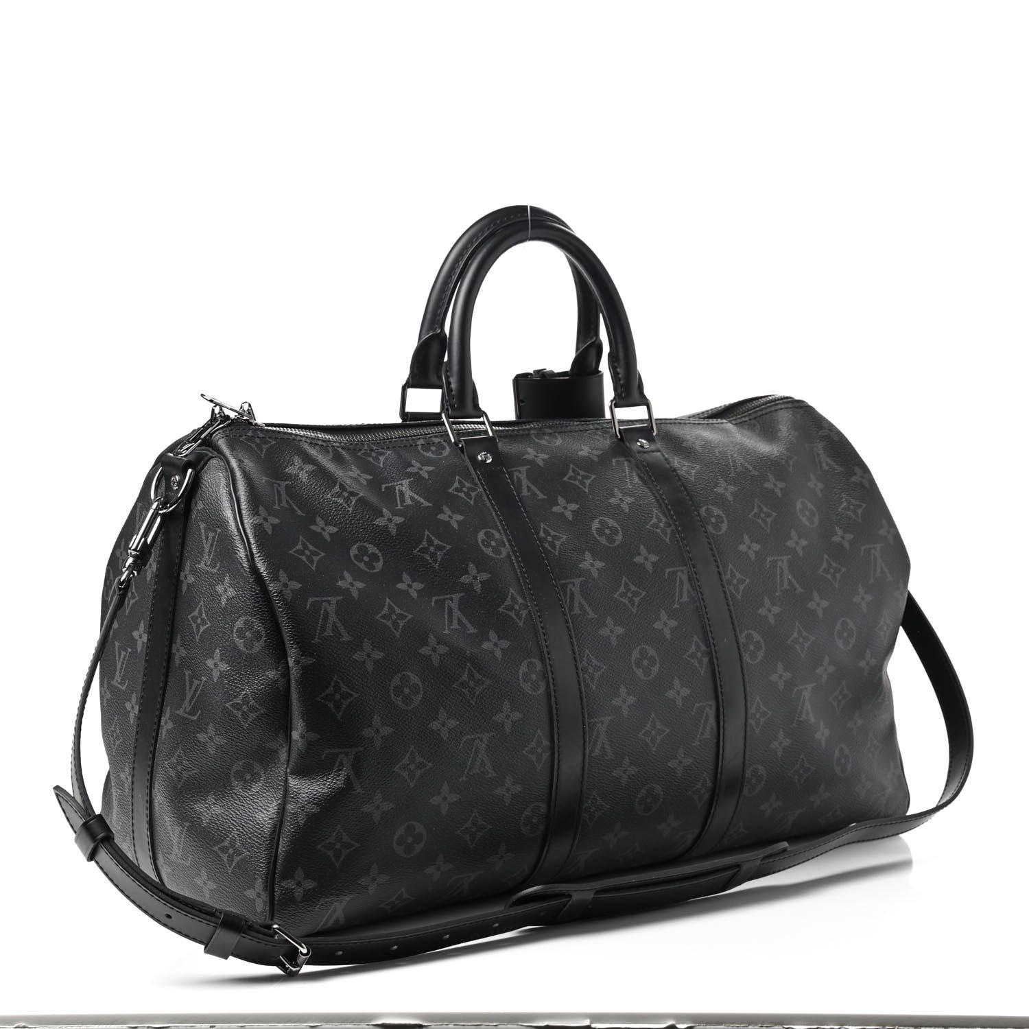 Louis Vuitton Monogram Eclipse Keepall Bandouliere 45 3 of 9