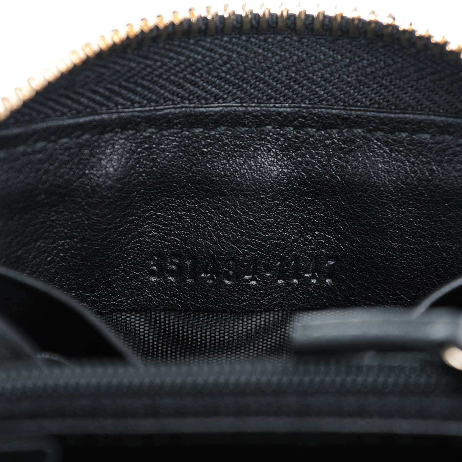 Gucci Patent Soho Compact Disco Zip Around Wallet Black 7 of 7