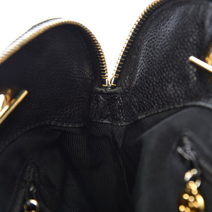 Chanel Caviar Quilted Flap Shoulder Bag Black 9 of 16