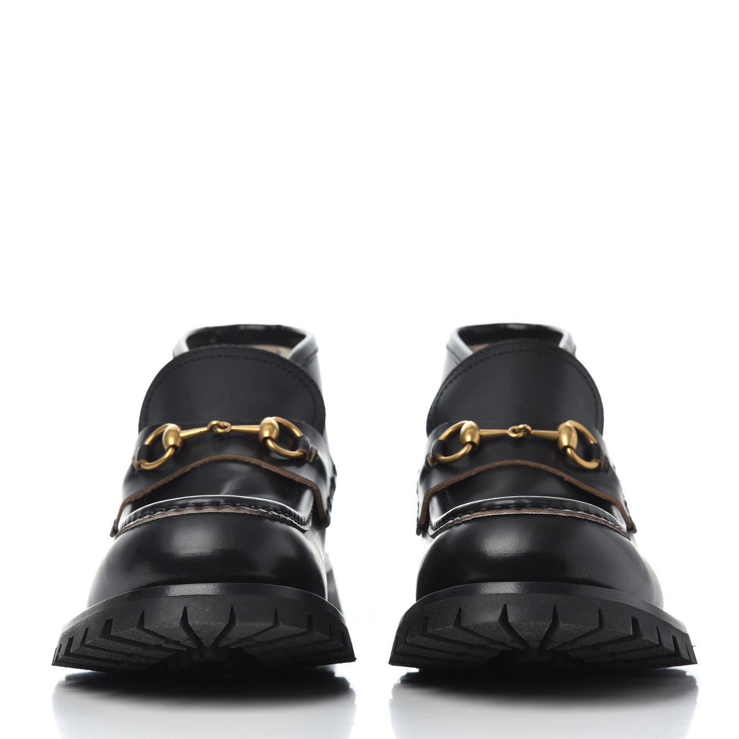 Gucci Cordovan Lux Mens Harald Horsebit Ankle Boots 9.5 Black 2 of 18