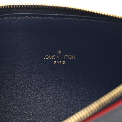Louis Vuitton Empreinte Felicie Chain Wallet Zippered Insert Marine Rouge 6 of 6