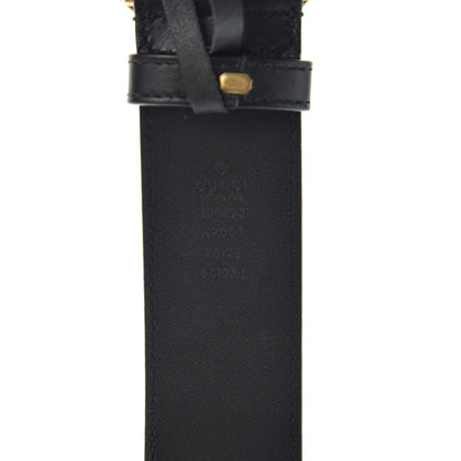 Gucci Calfskin Double G 40mm Belt 70 28 Black 3 of 3