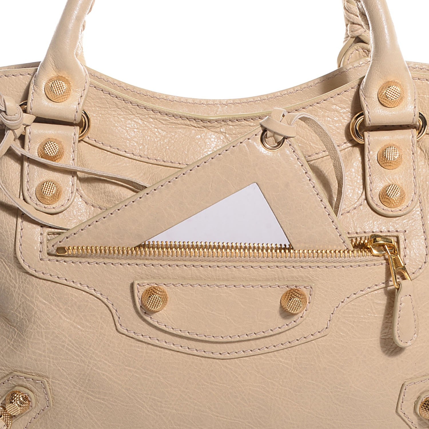Balenciaga Agneau Giant 12 Gold Hardware Town Dune 12 of 13