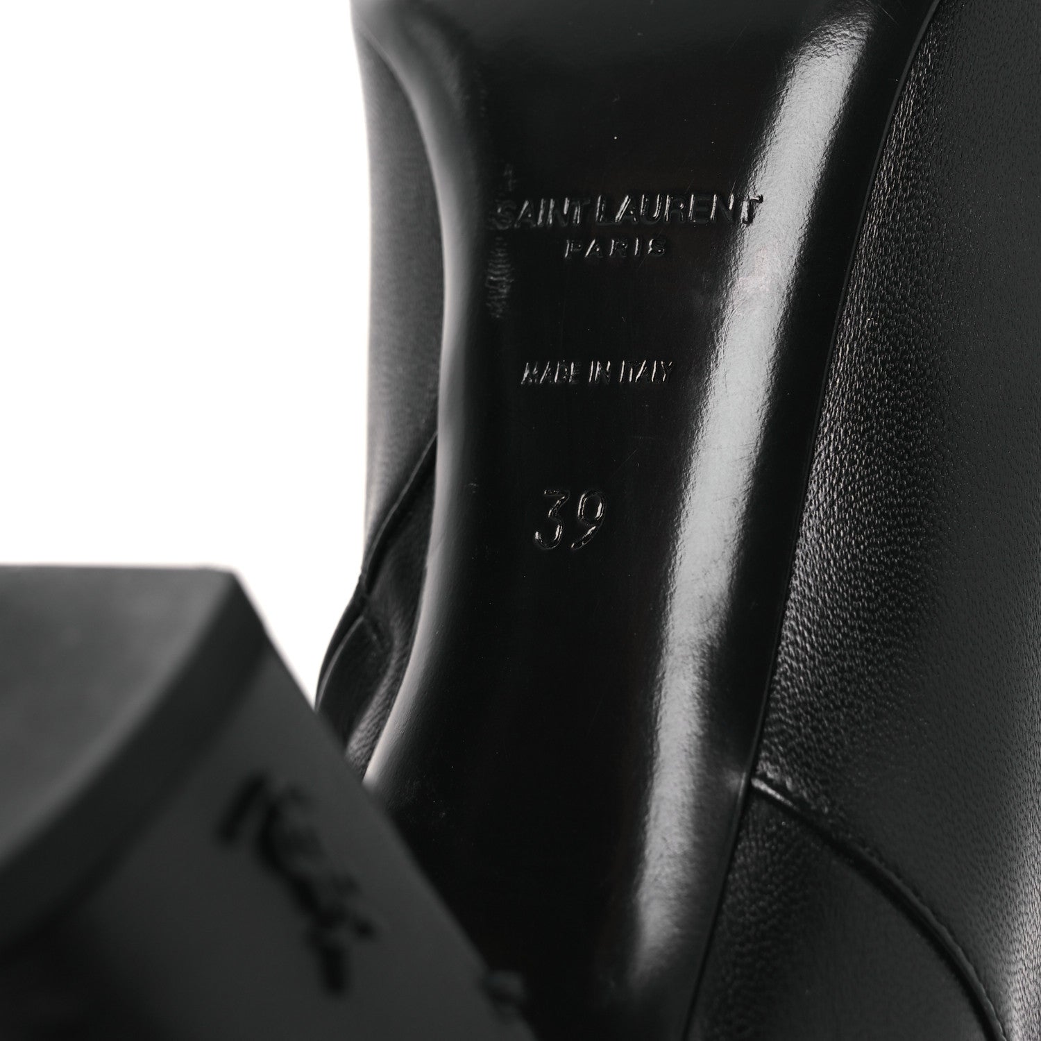 Saint Laurent Nappa Vendome Loulou Ankle Zip Boot 39 Black 8 of 13