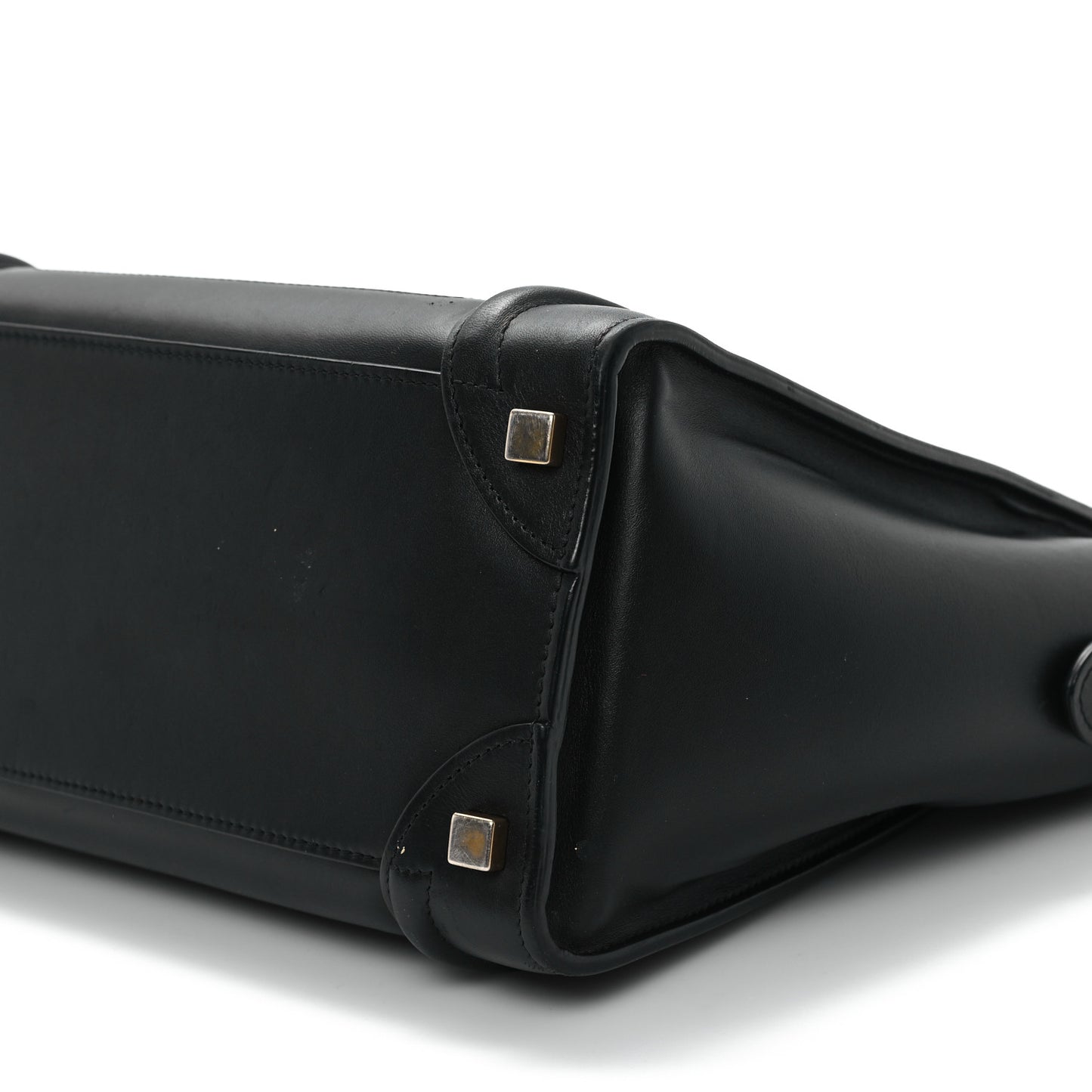 Smooth Calfskin Micro Luggage Black