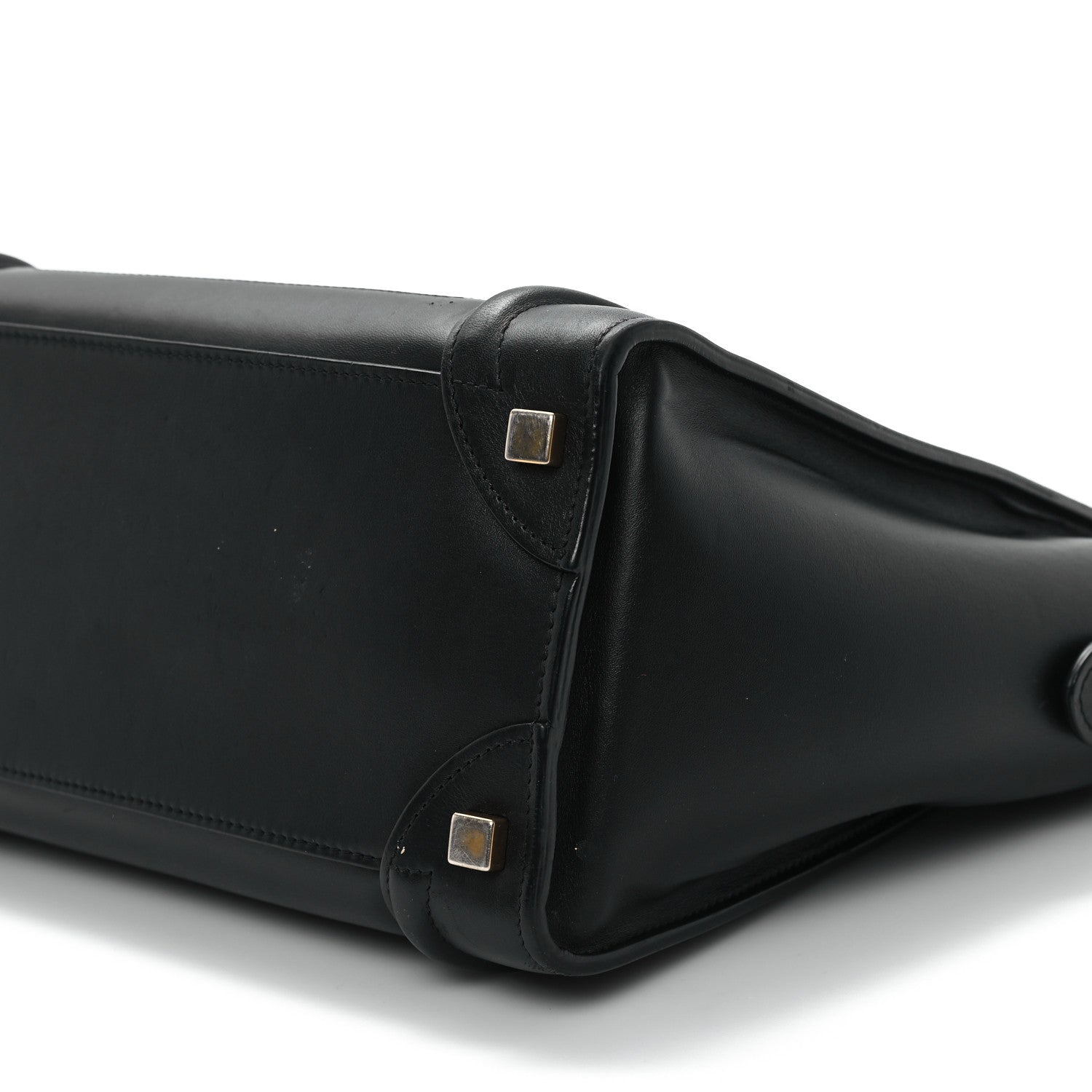 Celine Smooth Calfskin Micro Luggage Black 10 of 11