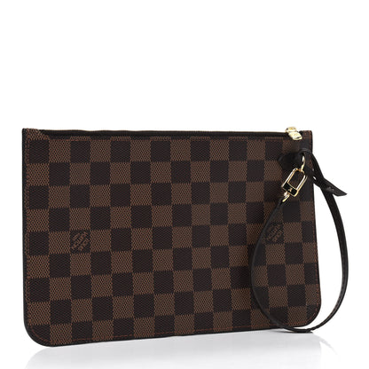 Louis Vuitton Damier Ebene Neverfull MM GM Pochette 2 of 4