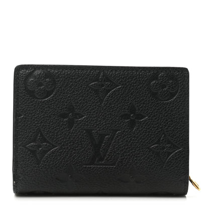 Louis Vuitton Empreinte Clea Wallet Black 1 of 9