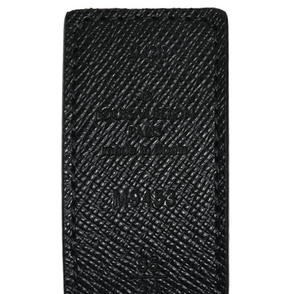 Louis Vuitton Calfskin Monogram 30mm LV Initiales Reversible Belt 85 34 Black 3 of 5