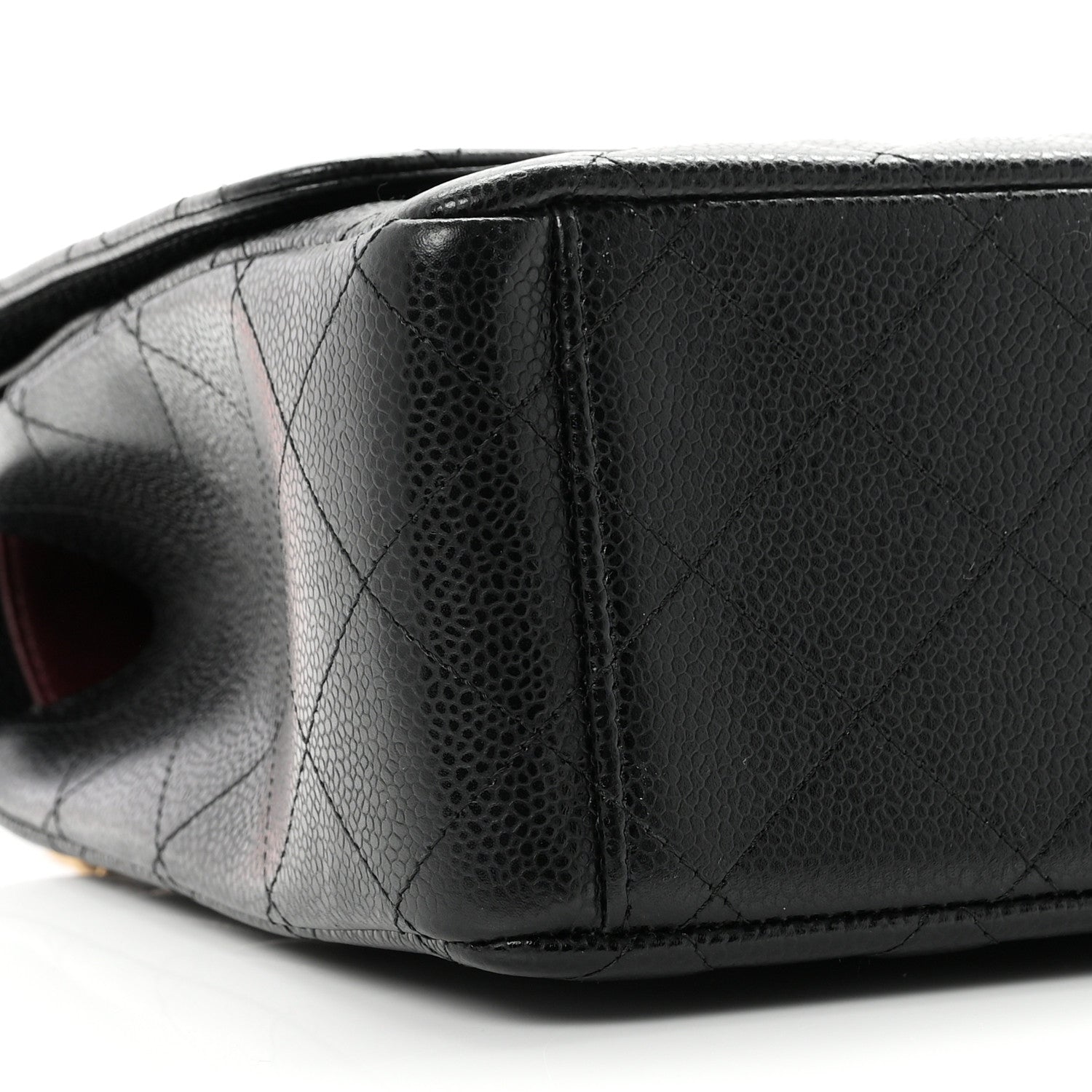 Chanel Caviar Quilted Maxi Double Flap Black 9 of 11