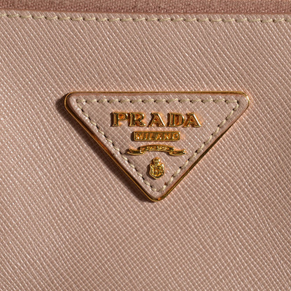 Prada Saffiano Large Galleria Double Zip Tote Cammeo 6 of 11