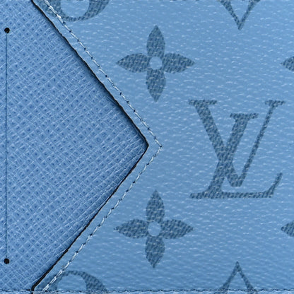 Louis Vuitton Taigarama Coin Card Holder Denim 7 of 7