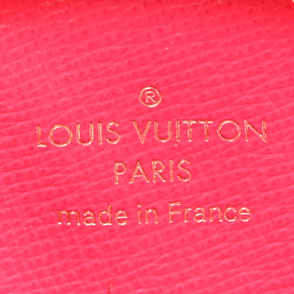Louis Vuitton Damier Azur 2021 Christmas Animation Hollywood Bag Charm Fuchsia 6 of 7