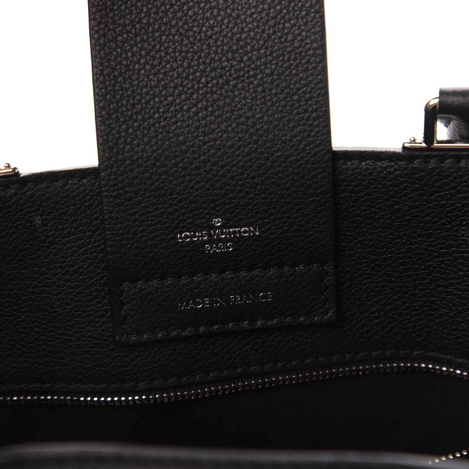 Louis Vuitton Calfskin Lockme Day Black 8 of 10