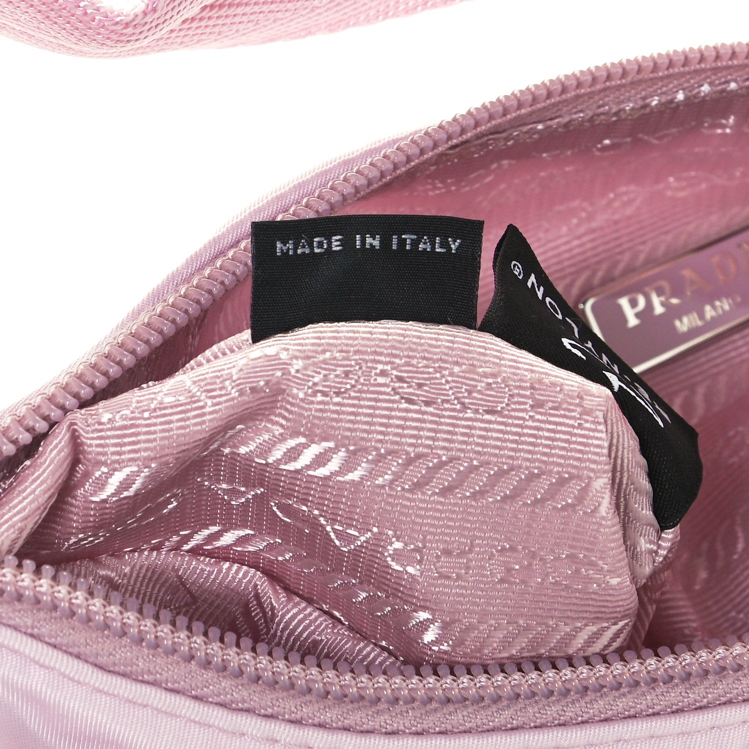 Prada Tessuto Nylon Mini Re-Edition 2000 Bag Alabastro 7 of 12