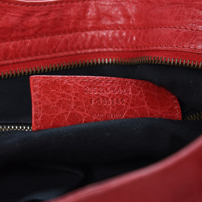Balenciaga Agneau Classic Hardware Velo Rouge Cardinal 7 of 11