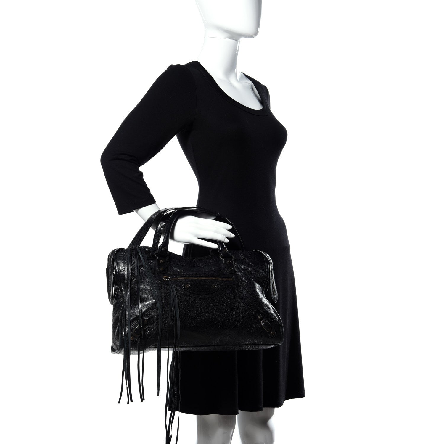 Balenciaga Agneau Classic Hardware City Black 2 of 9