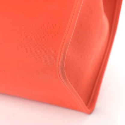 Hermes Vache Hunter Toile Herbag Zip 31 PM Capucine Fauve 12 of 20