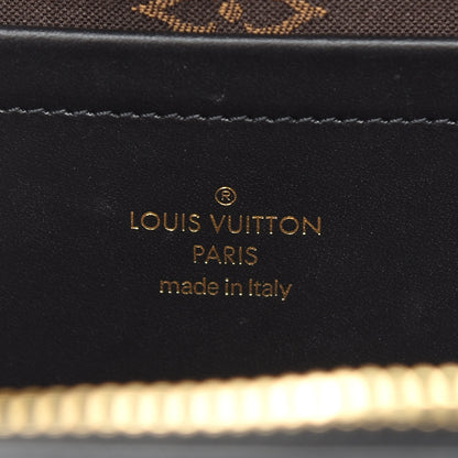 Louis Vuitton Calfskin Monogram Embossed Utility Crossbody Black 6 of 8
