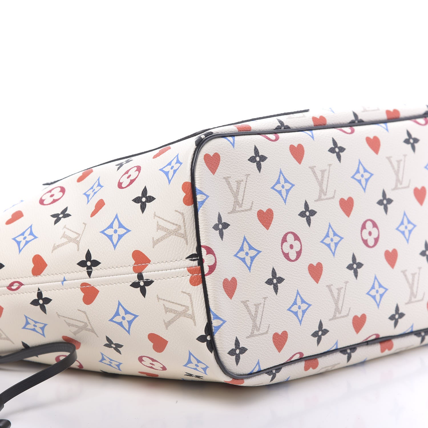 Louis Vuitton Game On Neverfull MM White 9 of 10