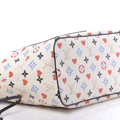 Louis Vuitton Game On Neverfull MM White 9 of 10
