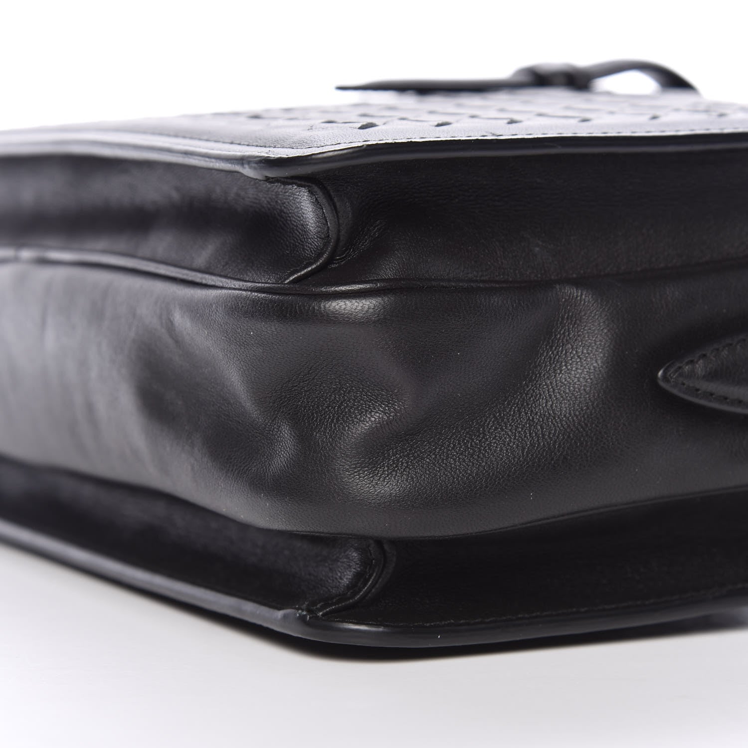 Bottega Veneta Nappa Intrecciato Medium Camera Shoulder Bag Black 10 of 10