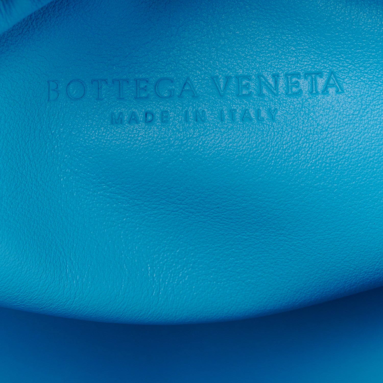 Bottega Veneta Smooth Butter Calf The Pouch Oversized Clutch Sky Blue 6 of 9