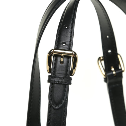 Gucci Monogram Crest Tote Green Black 10 of 18
