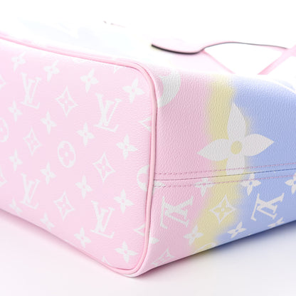 Louis Vuitton Monogram Escale Neverfull MM Pastel 9 of 10