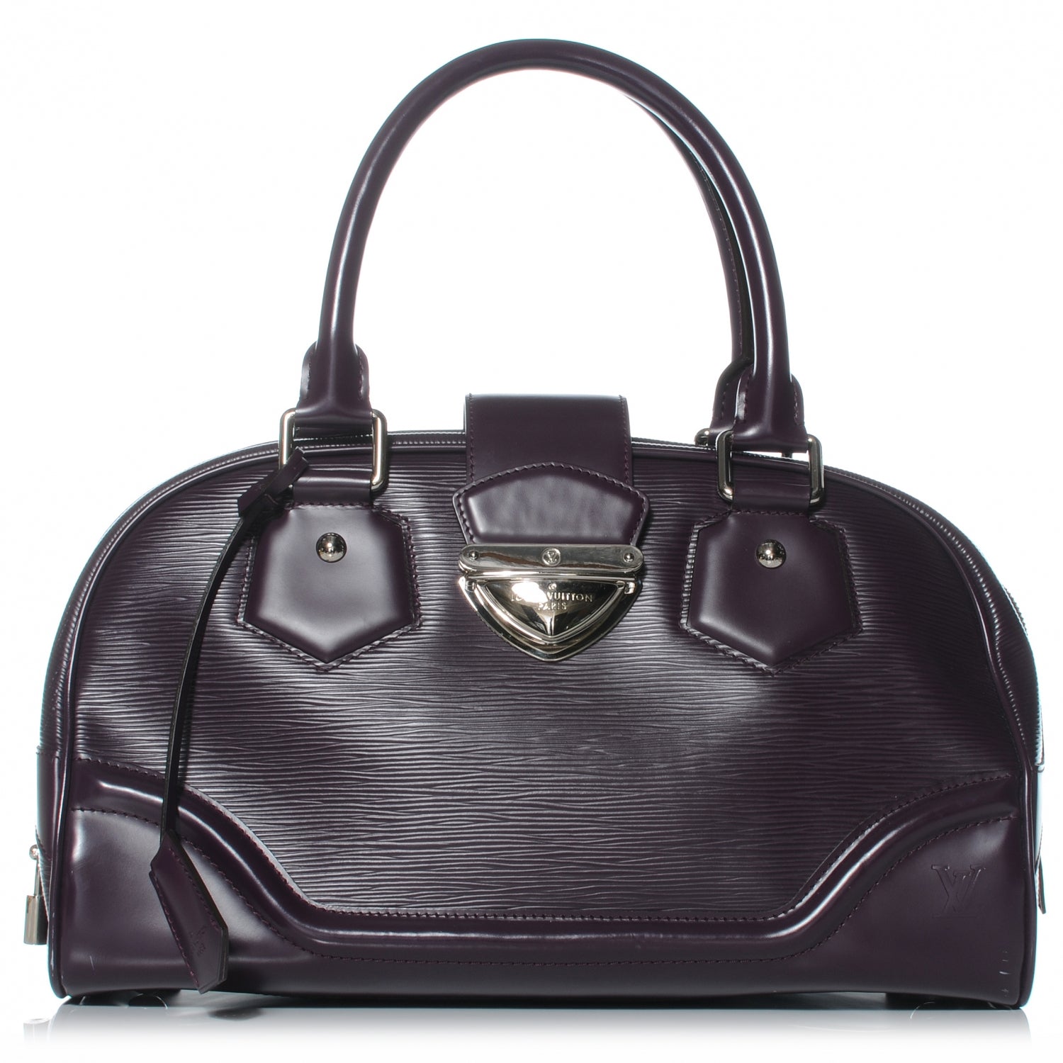 Louis Vuitton Epi Bowling Montaigne GM Cassis 1 of 7
