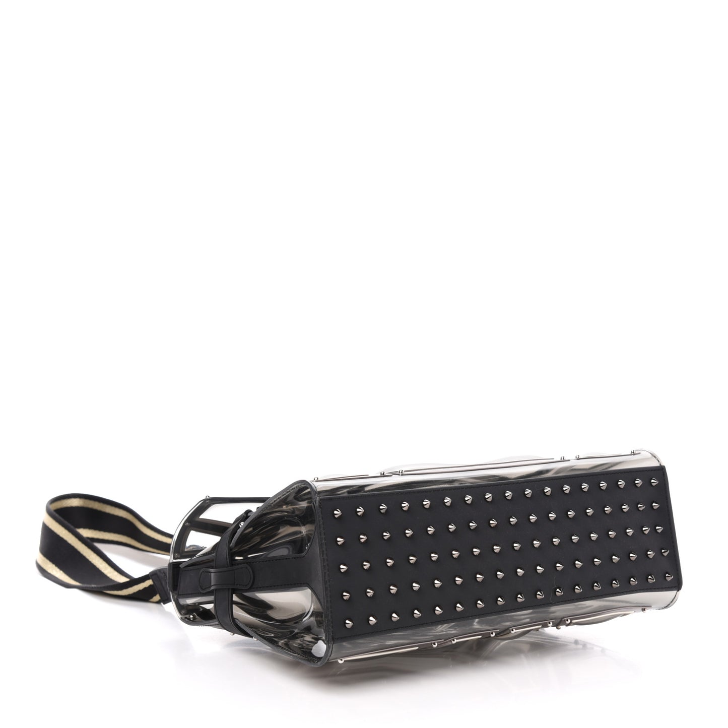 Vinyl Gladiator Tempete Satchel Antique Silver Gold