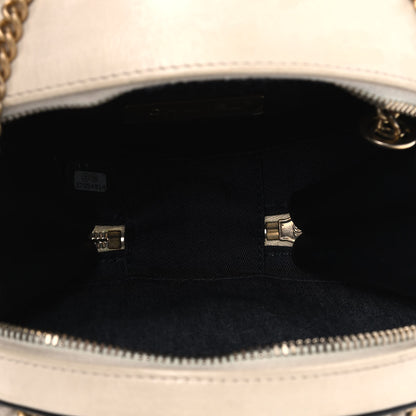 Chanel Crumpled Calfskin Cotton Small En Vogue Round Bag Black 5 of 6