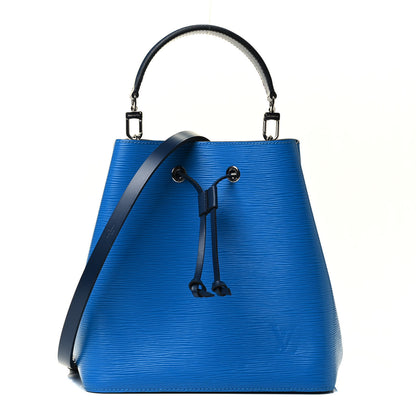 Louis Vuitton Epi NeoNoe MM Lazuli Navy 1 of 4