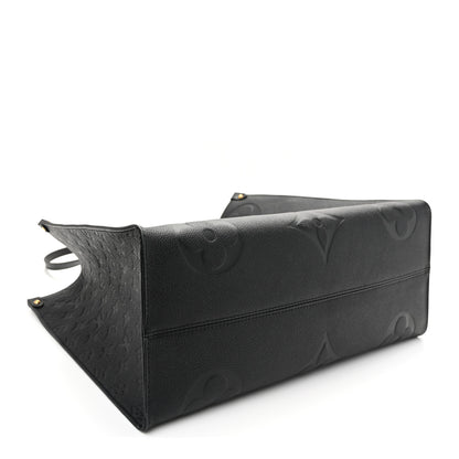 Louis Vuitton Empreinte Monogram Giant Onthego GM Black 4 of 10