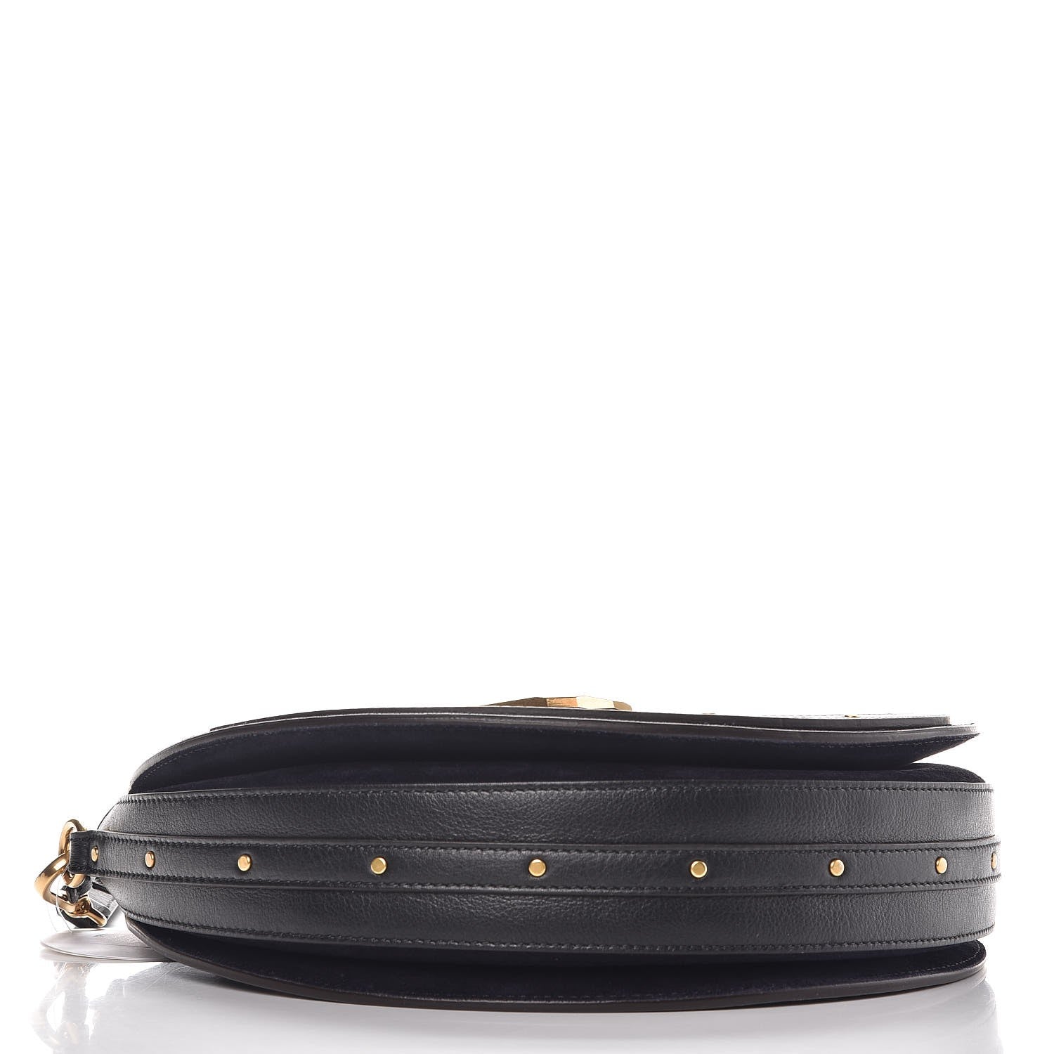 Chloe Calfskin Suede Medium Pixie Bag Full Blue 5 of 8