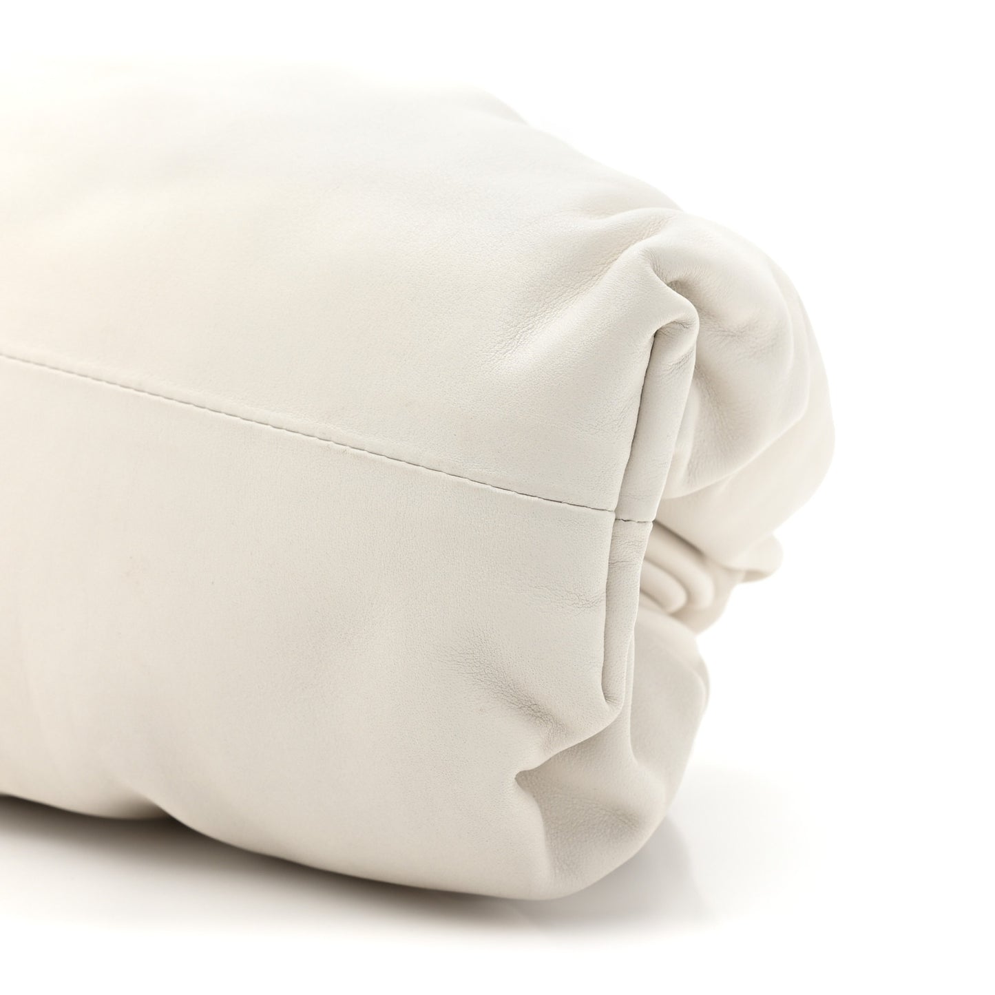 Smooth Butter Calf The Pouch Oversized Clutch Plaster