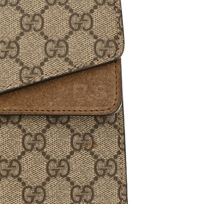 Gucci GG Supreme Monogram Medium Dionysus Shoulder Bag Taupe 13 of 15